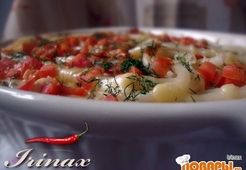 Тимбаль с курицей и грибами