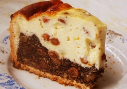Рецепт: Пирог творожно-маковый