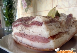 Рецепт: Сало