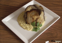 Рецепт: Закуска из баклажана с овощами 