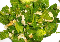 Рецепт: Салат из шпината по-итальянски