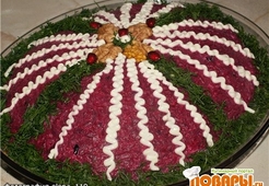 Салат "Монгольская горка"