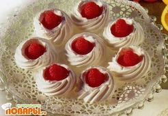 Розочки из безе