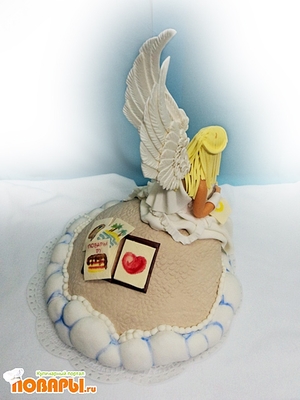 Фото «Торт "Ангел Судьбы" от serenity»