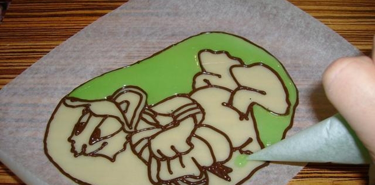 Шаг №6 Рисуем мармеладом (аппликации ) от Annula