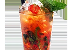 Рецепт: Мохито клубничный