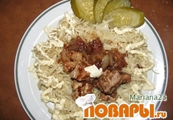 "Веселенькая" курочка