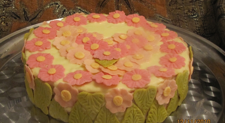 Торт «Наполеон» с клубникой