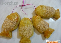 Рецепт: Наловила Lorchen рыбки