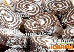 Рецепт: Нежный рулет