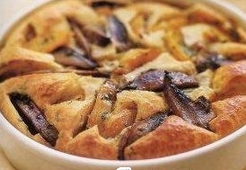 Торта Паулиста (пирог с грибами и тыквой)