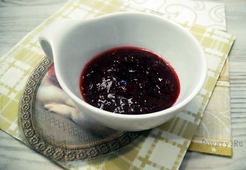 Брусничное повидло