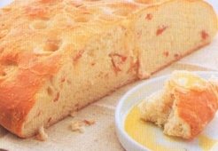 Пицца из картофельного теста с салями и фонтиной  