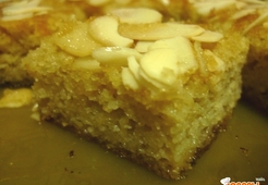 Кокосовый бисквит без муки