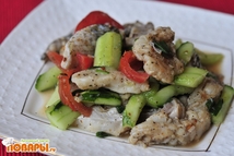 Шаг 3: По вкусу можно добавить соевый …