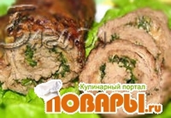 Рулетик из свинины