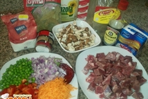 Шаг 1: Ингредиенты: 800 гр. баранины, 2 …