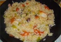 Рецепт: Ризотто "Мгновение"