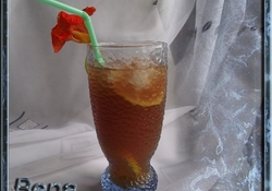 Рецепт: Ледяной чай с грейпфрутом