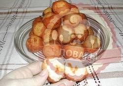 Рецепт: Пончики из творога