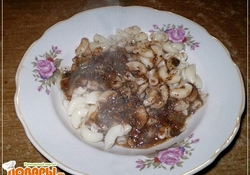 Рецепт: Подлива с печенкой