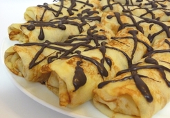  Блины с бананами