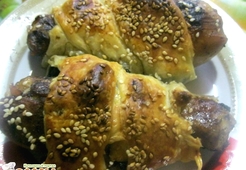 Куриная голень в тесте