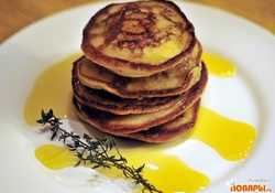 Рецепт: Оладьи из рисовой муки