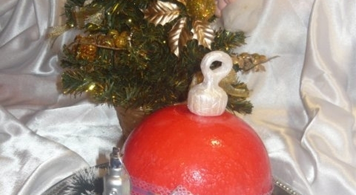 Торт-елочная игрушка