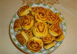 Рецепт: Коричные розочки