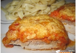 Запечёные шницели а-ля Болоньезе