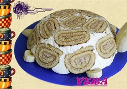 Рецепт: Торт "Черепашка"