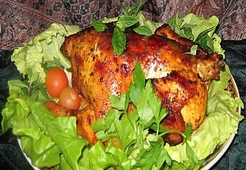 Курица, запеченная в духовке