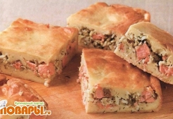 Пирог рыбный