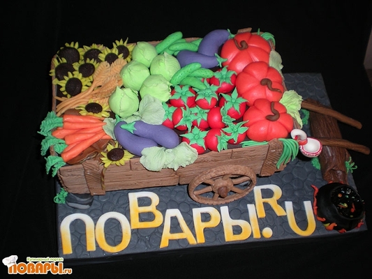 Фото «Торт "Телега"»