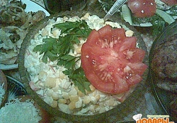 Рецепт: Салат "Крабовый"