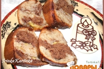 Шаг 4: Примечание: Свечку рисовала темным шоколадом …