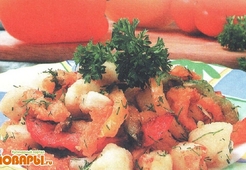 Салат фруктово-овощной