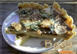 Рецепт: Грибной пирог