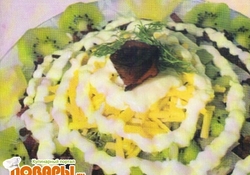 Рецепт: Салат "Восток - дело тонкое"