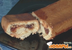 Рецепт: Пряник с фруктовой начинкой