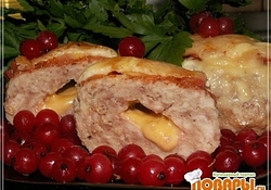 Рецепт: Котлетки под шубкой