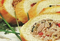 Фаршированный батон