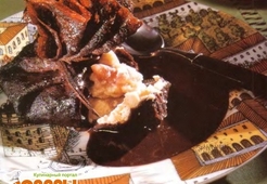 Засахаренные каштаны в шоколадном мешочке