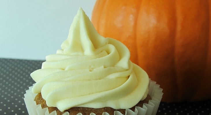 Тыквенные Капкейки со Сливочно-Творожным Кремом 