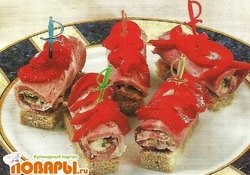 Рецепт: Буженина с соусом