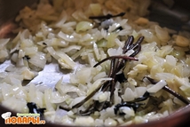 Шаг 1: Язык заранее отварить, в течение …