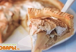 Пирог "Яблоки на снегу"