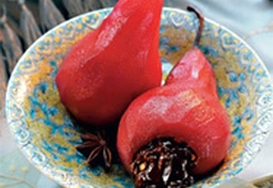 Груши «помпадур» (они же груши, фаршированные шоколадом)