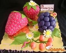 Торт "Летние ягоды"